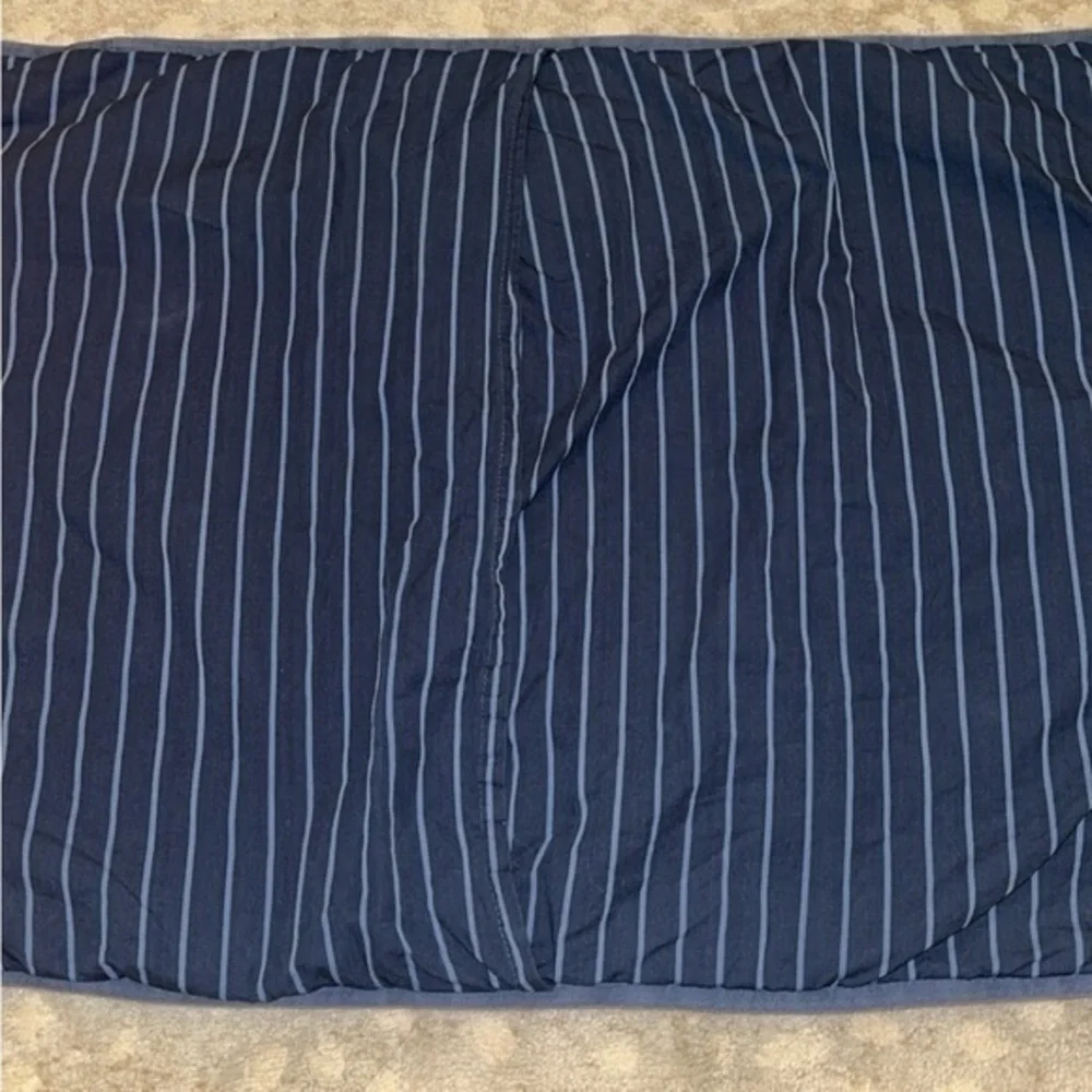 2 x Pottery Barn Teen Broncos NFL Navy Blue‎ Standard Pillow Shams